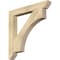 Ekena Millwork Westlake Slat Rough Sawn Bracket, Douglas Fir, 4"W x 32"D x 32"H BKT04X32X32WTL06RDF - alternate 1